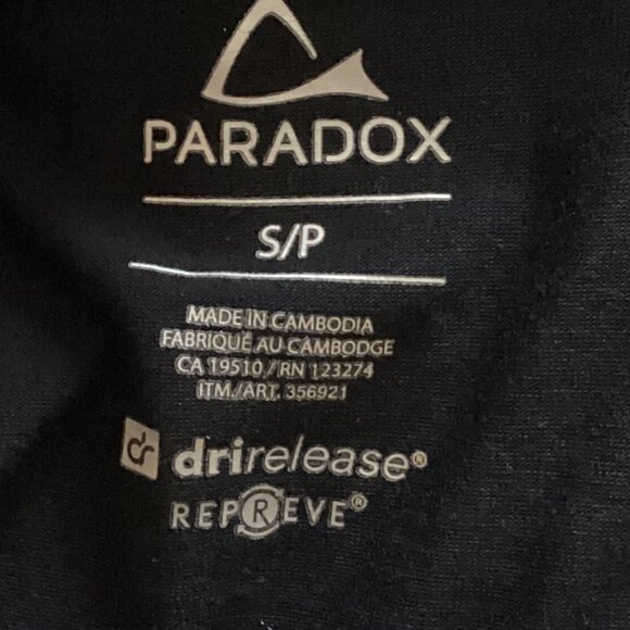 Paradox Women's Long Sleeve Merino Wool Blend 1/4 Zip Lightweight Base Layer SP - Picture 7 of 8